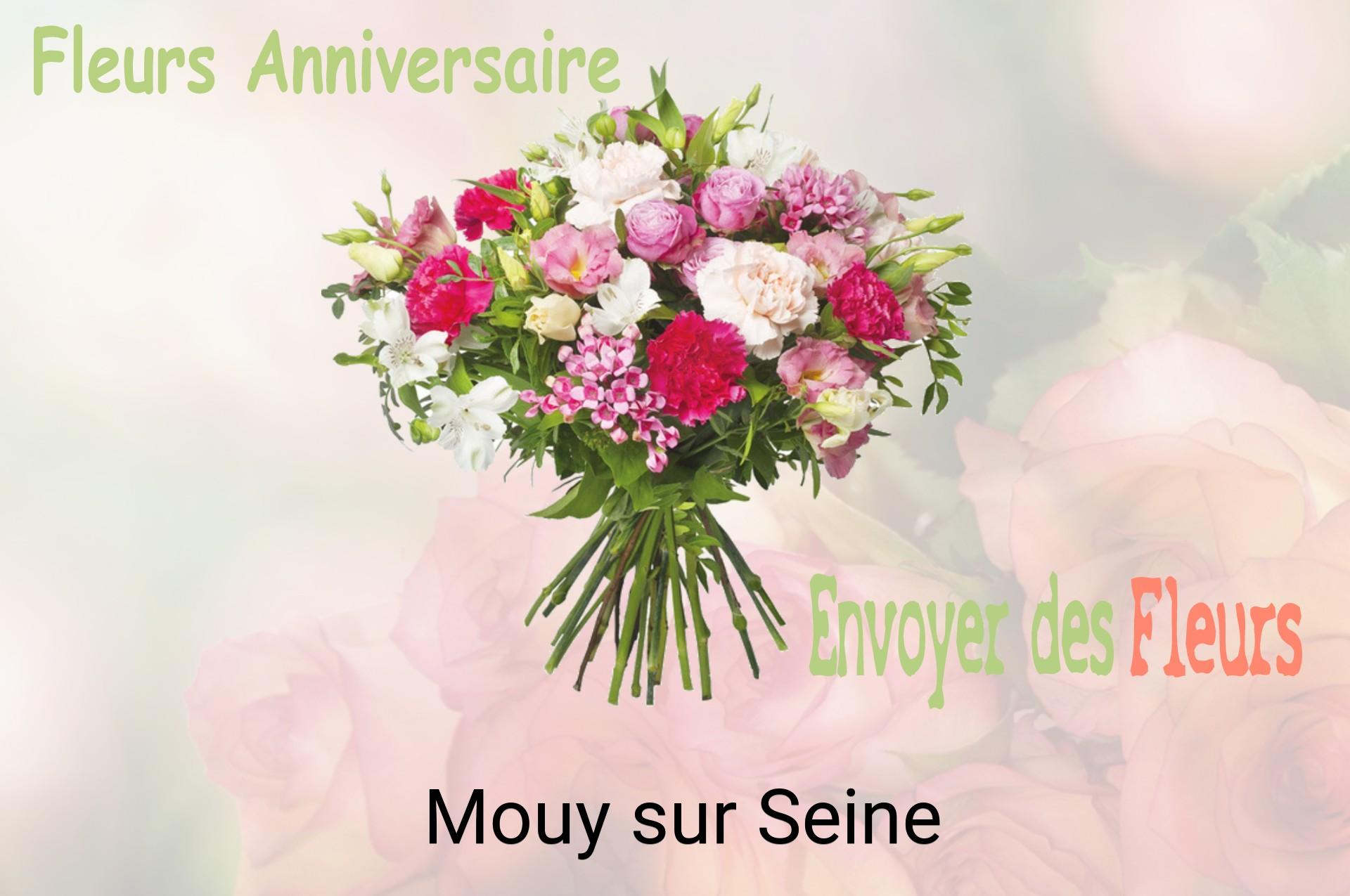 Bouquet de fleurs d’anniversaire livré à Mouy-sur-Seine