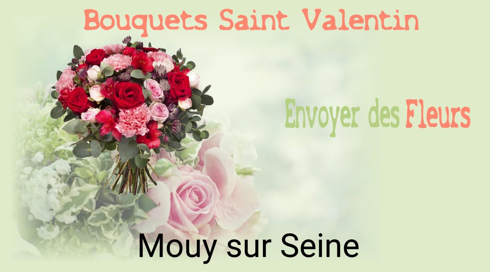 Roses de Saint-Valentin livrées à Mouy-sur-Seine